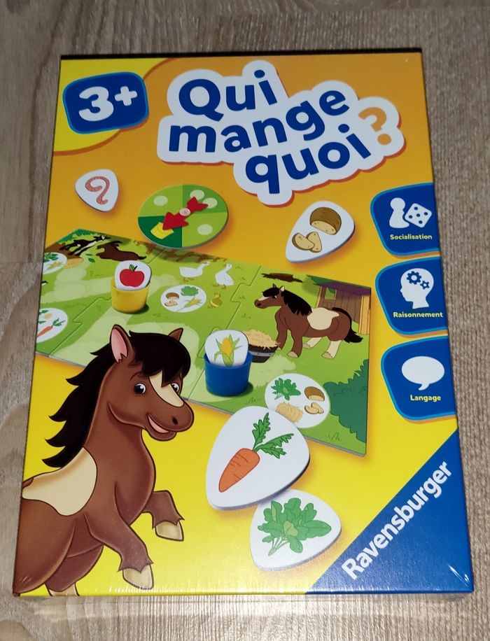 Jeu qui mange quoi ravensburger neuf