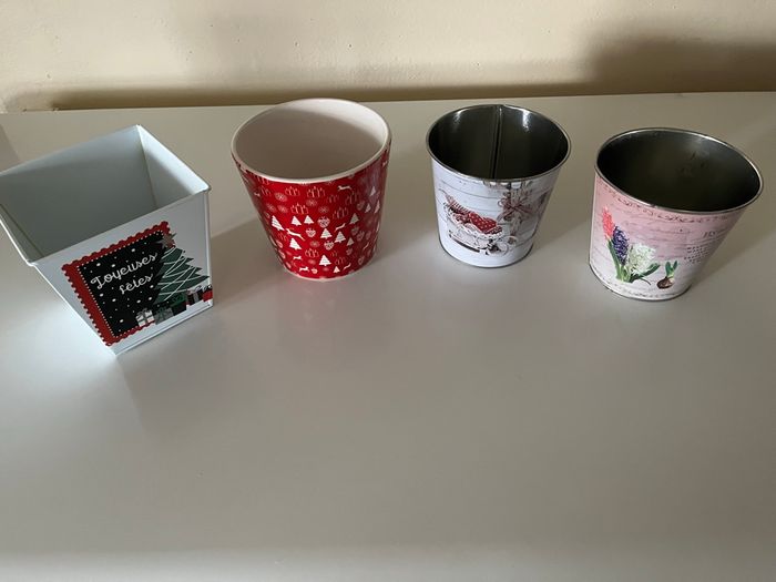 Lot cache pots - photo numéro 5