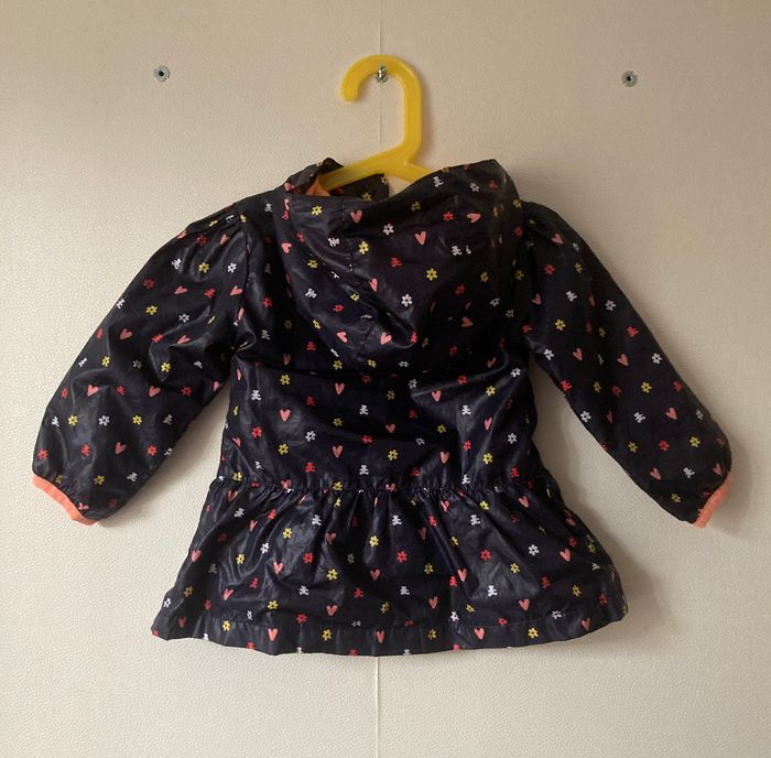 veste imperméable coupe vent fille 18 mois - photo numéro 2