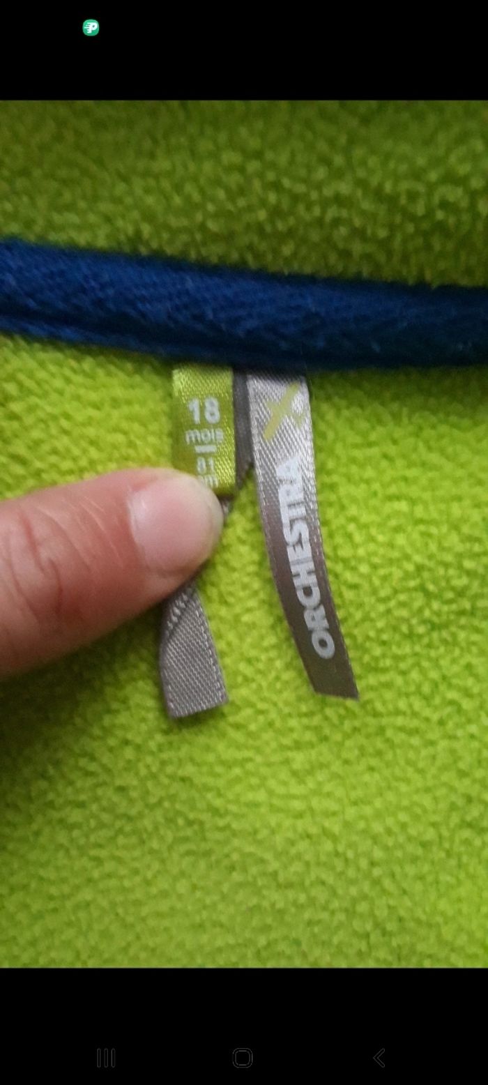 Polaire bleu - photo numéro 4