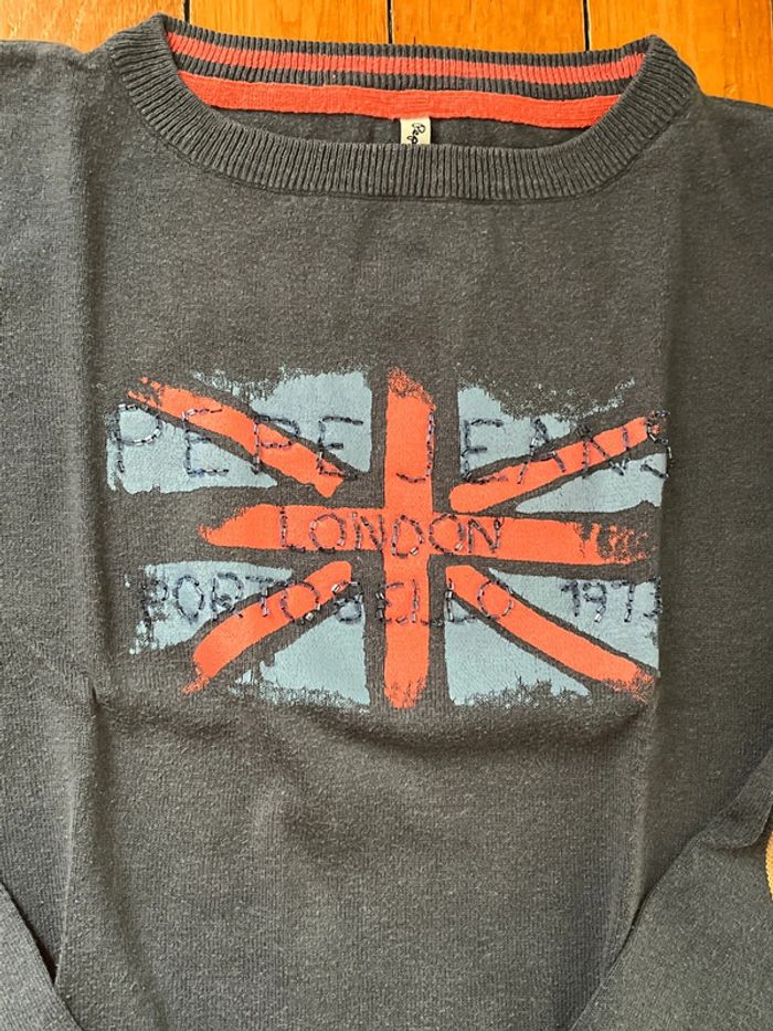 Pull bleu - Pepe Jeans - photo numéro 2