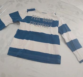 Tee shirt manche longue kiabi