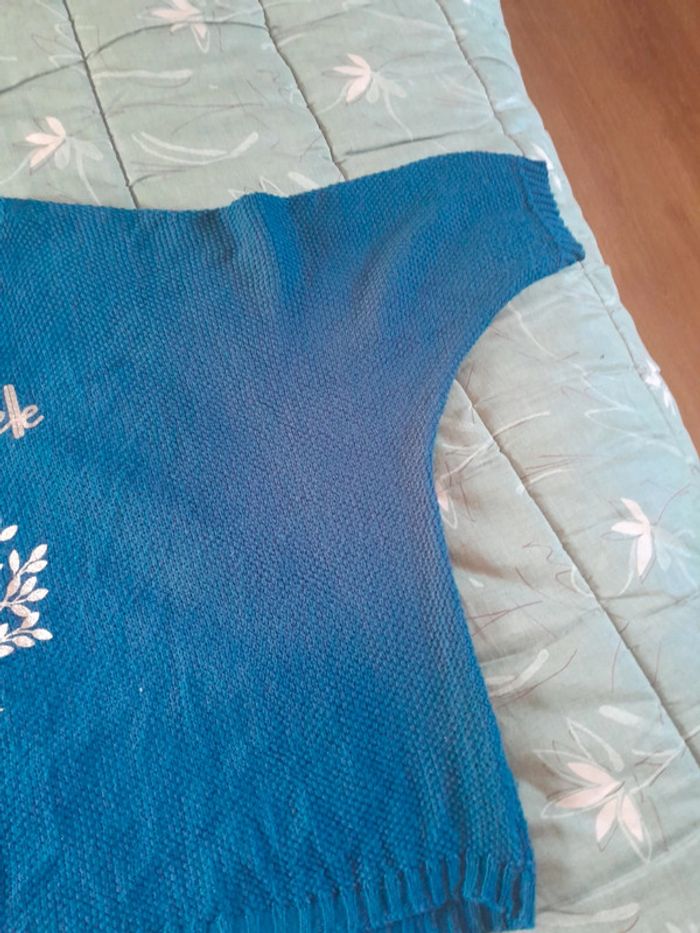 Pull maille crochet - photo numéro 4