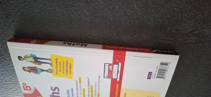Livre de maths 5e "Mon année en fiches" - photo numéro 3