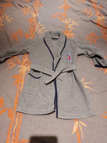 Robe de chambre grise 