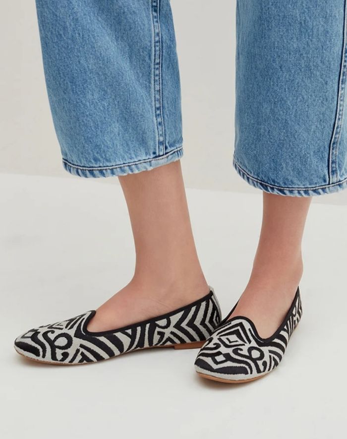 Ballerine cuir