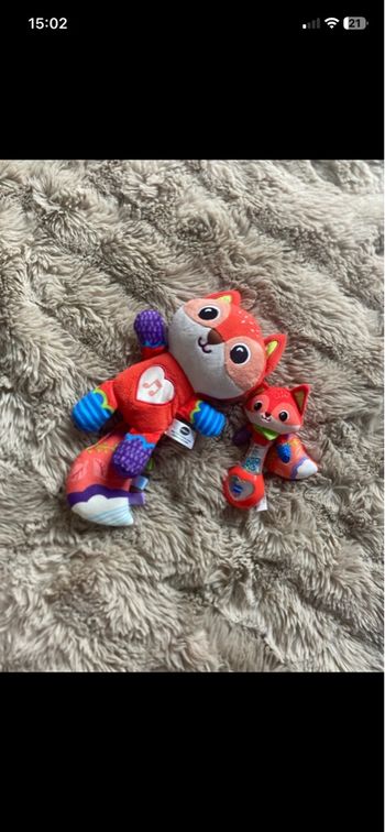 Malo le renardeau interactif et son hochet Vtech