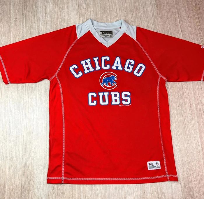 Maillot MLB Chicago Cubs Rouge True Fan - Taille M - photo numéro 2