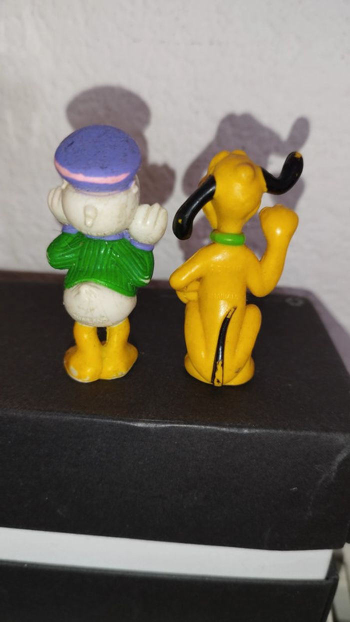 Lot Figurine vintage Disney Thailand Pluto Donald figure Paperino Mickey - photo numéro 2