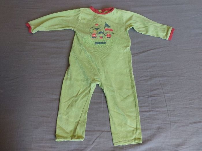 Pyjama sans pied bébé garçon taille 18mois
