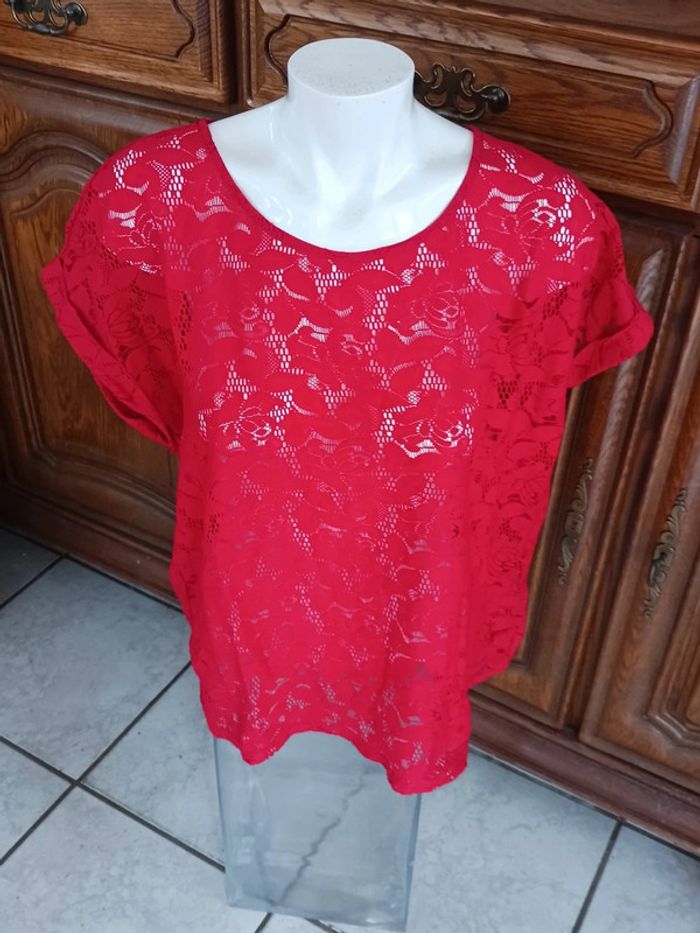 Tee shirt en broderie taille40/l Suzannegrae