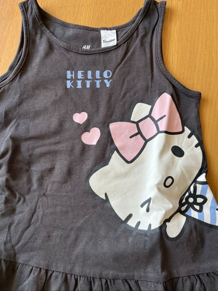 Robe Hello Kitty noire H&M 4A TBE - photo numéro 2