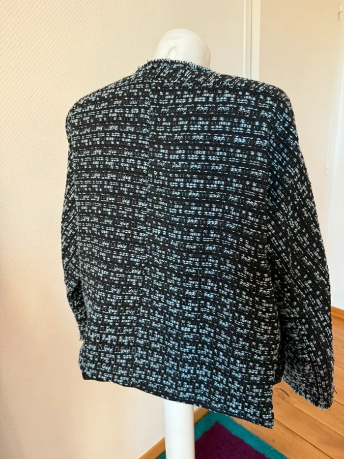 Veste effet tweed en très bon état taille 38/30 anany - photo numéro 9