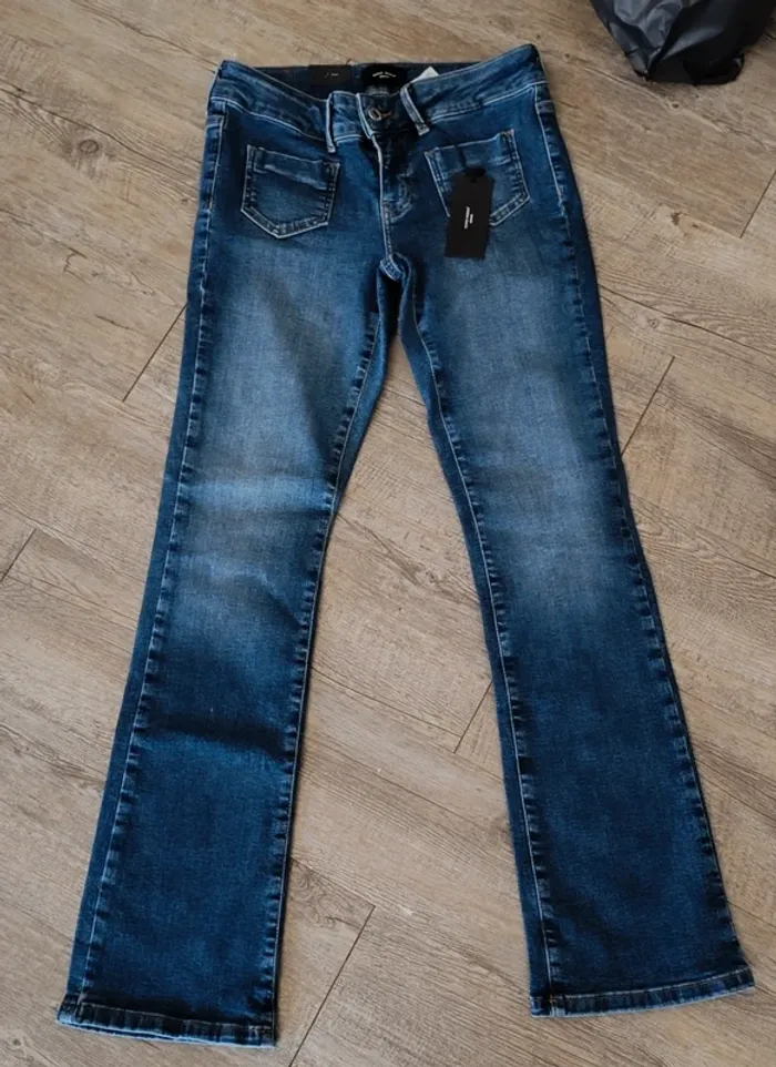 Pas de vintedgo svp jeans évasé - photo numéro 2