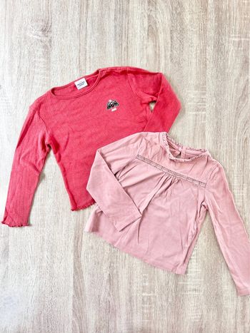 2 t-shirts fille