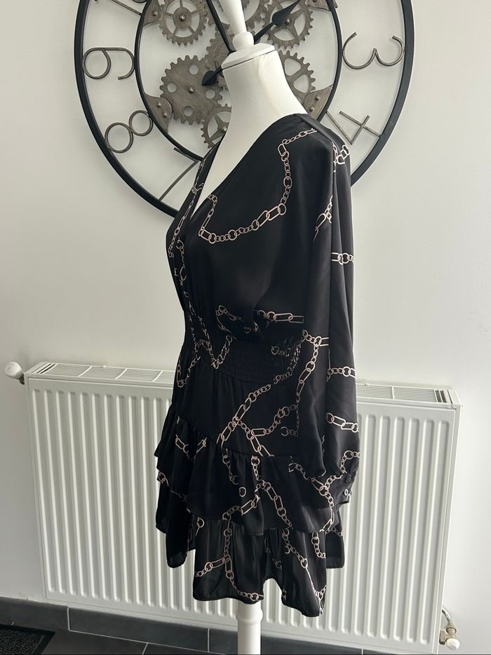Robe satinée Zara taille S - photo numéro 4