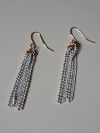 Boucles d'oreilles pendantes fantaisies