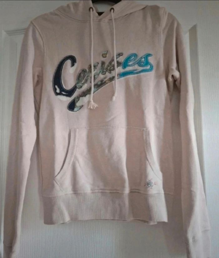 Sweat cerise taille S