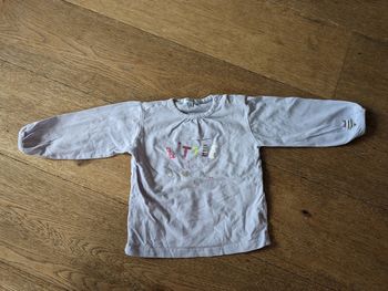 Tee shirt alphabet 23 mois violet clair