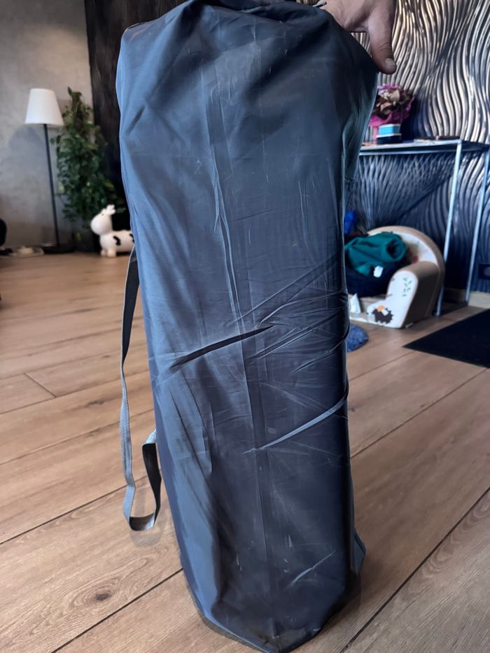 Lit parapluie Kinderkraft Joy gris bleu comme neuf - photo numéro 10