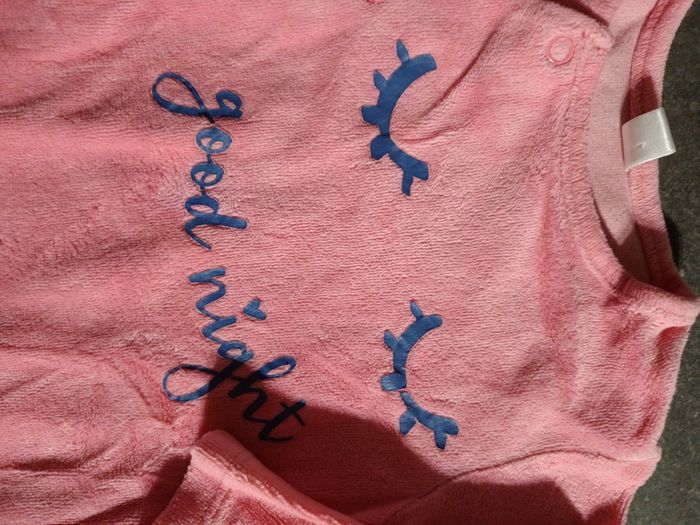 Pyjama "good night" 12 mois - photo numéro 2