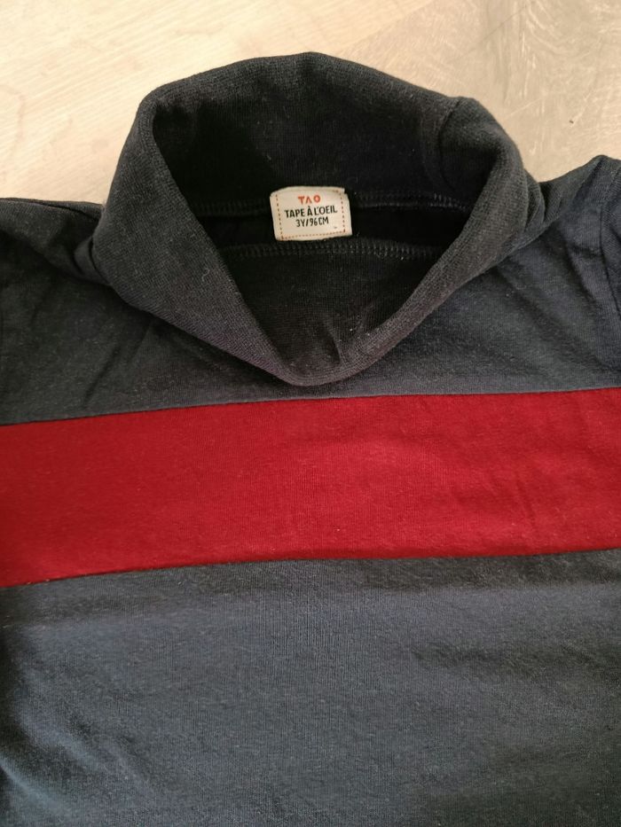 Sous pull garçon 3 ans - photo numéro 3