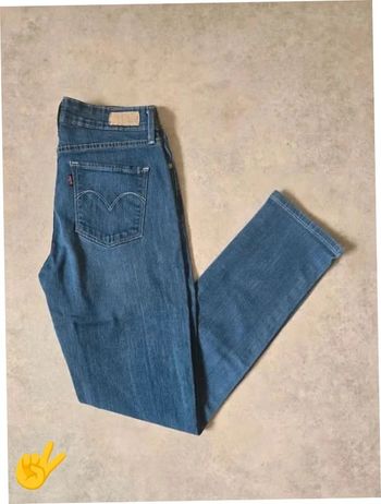 Jeans Levi's W27|FR36 L30 coupe droite bleu marine Femme-Women pan401