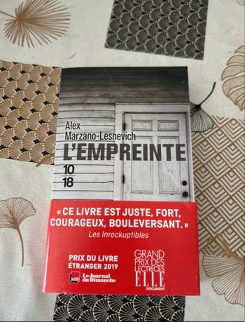 Livre l’empreinte 