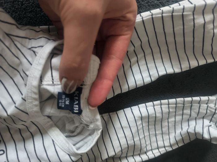 Pyjama " mini costaud comme papa" 12 mois - photo numéro 4