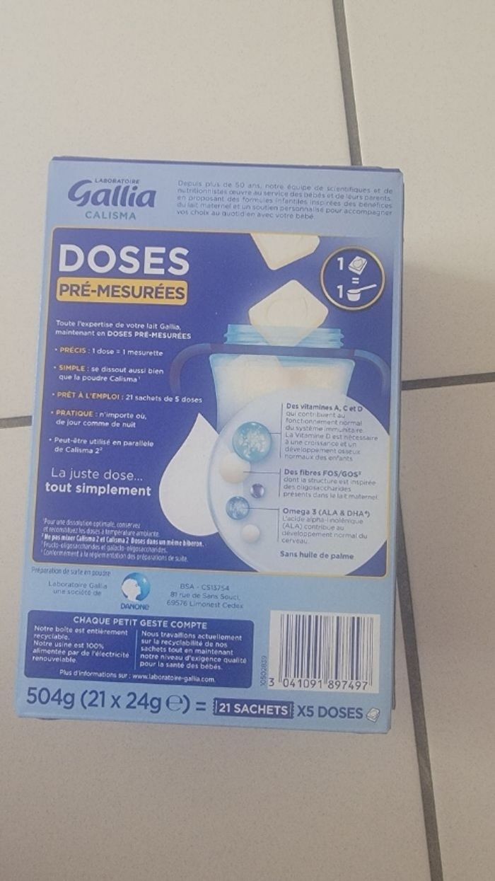 Lait gallia - photo numéro 3