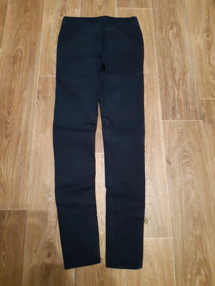Jegging femme bleu marine - photo numéro 2