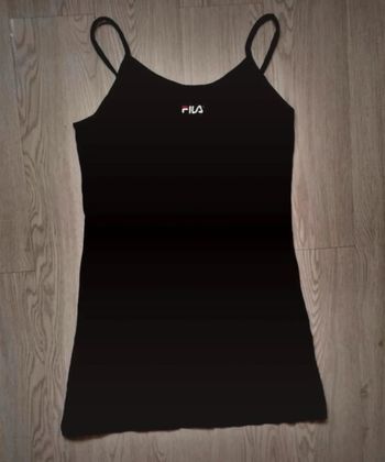 Robe courte noire vintage Fila