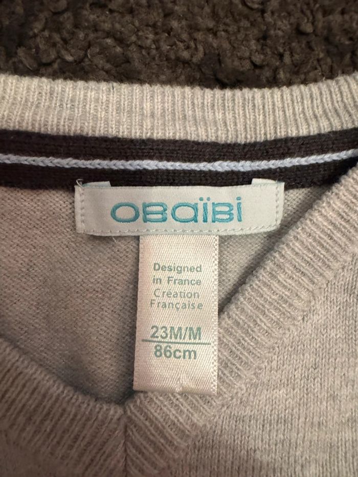 Pull en maille sans manches Obaibi 23m - photo numéro 3