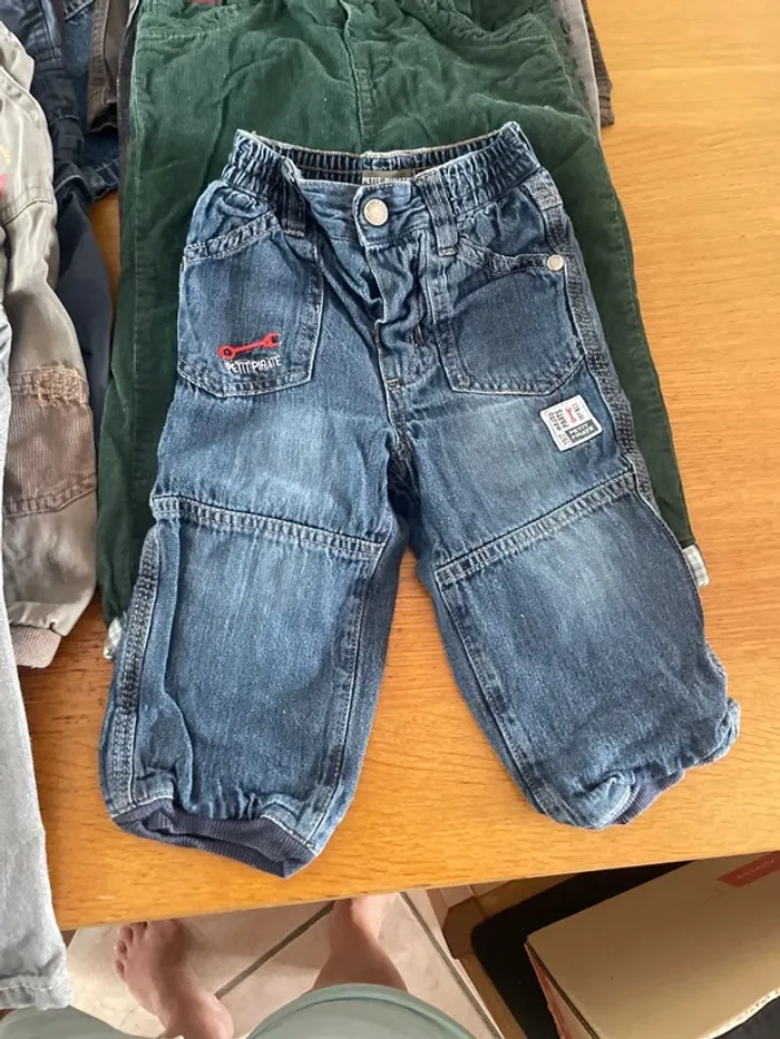Lot 12 pantalons 18 mois - photo numéro 2
