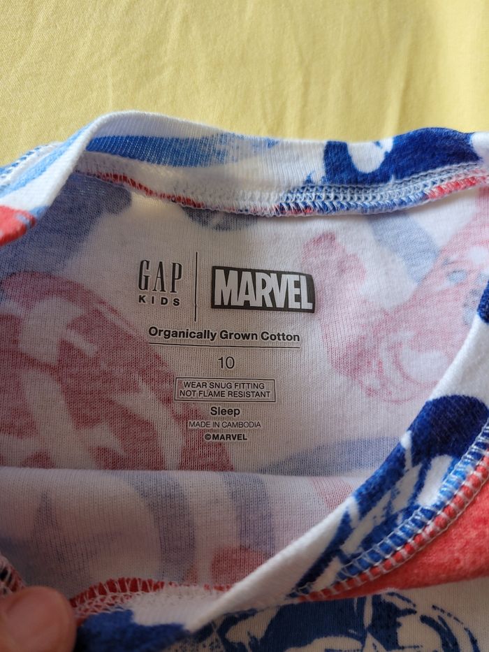 pyjama gap captain américain  (6e) - photo numéro 4