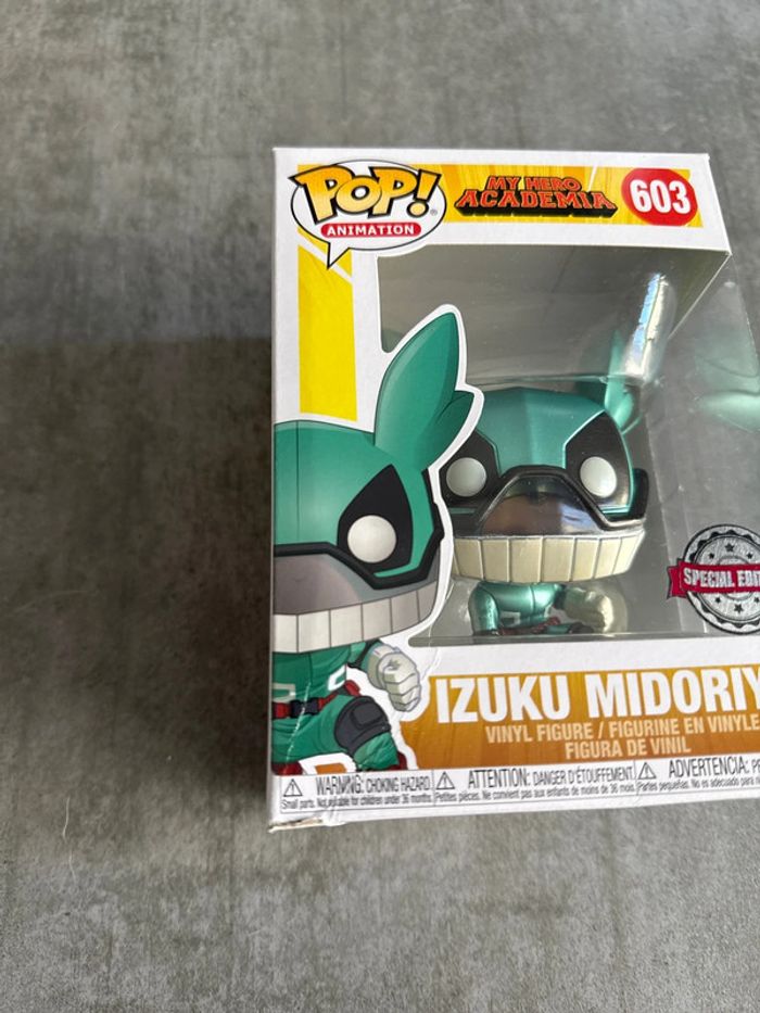 Figurine Funko Pop My Hero Academia 603 Izuku Midoriya Spécial Édition - photo numéro 2