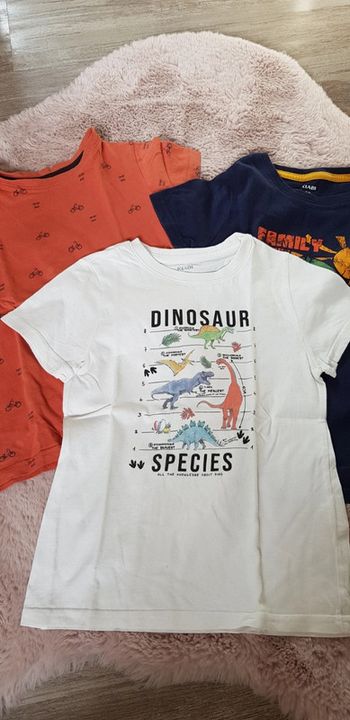 Lot de 3 tee shirt garçon 5 ans