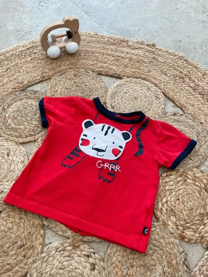 T-shirt manches courtes 9 mois