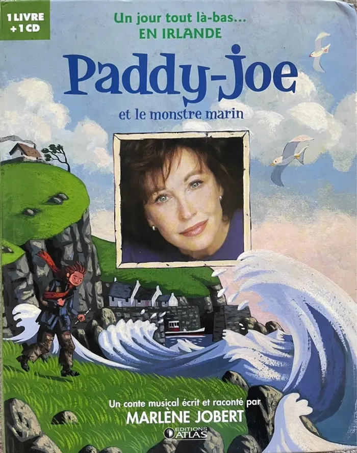 1 lot de 6 livres+cd : un jour tout la bas Marlene Jobert - photo numéro 4