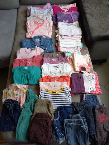 Gros lot vêtements 6 mois fille