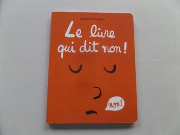 Le livre qui dit non!