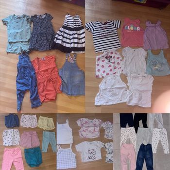 Lot vêtement fille 24 mois 