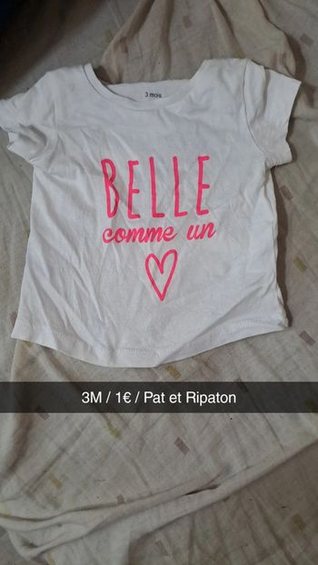 T-shirt belle comme un