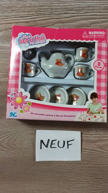 Lot dinette service à thé 