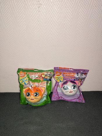 Lot de 2 Peluches Miciotti neufs