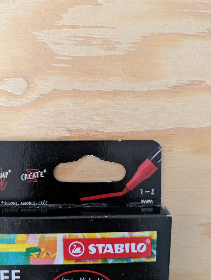 Marqueurs acryliques STABILO  1-2mm - photo numéro 2