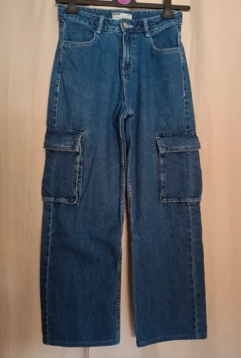 Pantalon jeans cargo pimkie