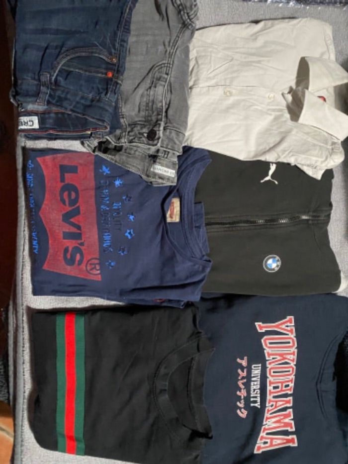 Lot de 7 vêtements homme taille XS plusieurs marques