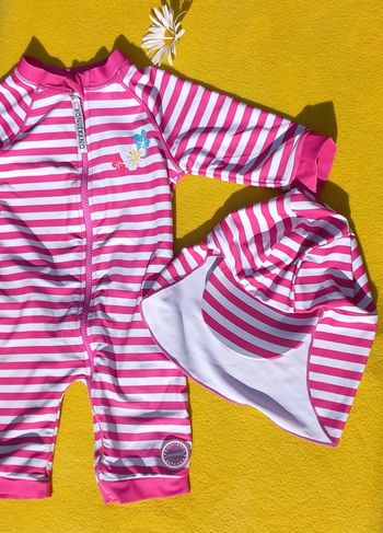 Ensemble maillot + bonnet 🌸 Bonverano