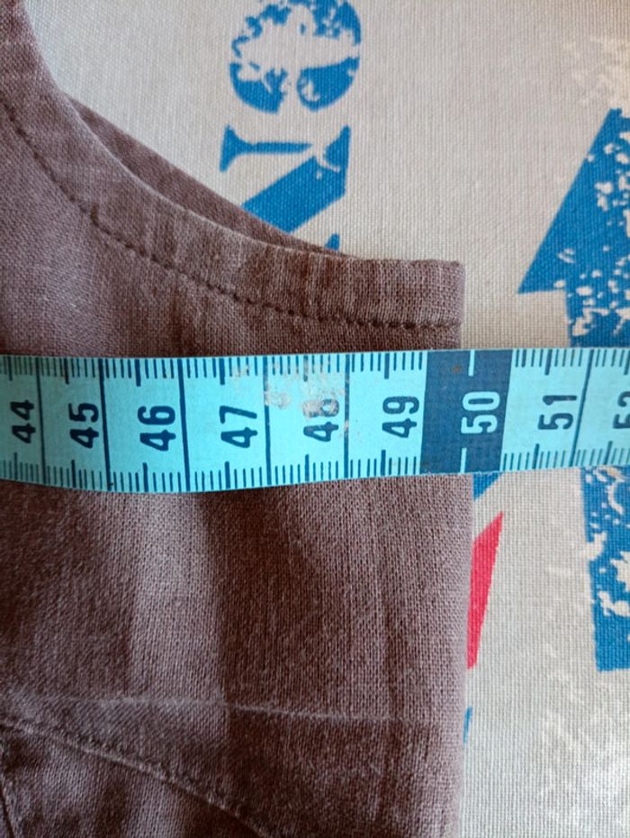 Débardeur Femme 55% Lin et 45% coton Taille 42 - photo numéro 6
